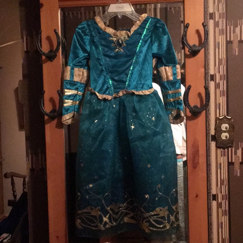 Princess Merida the Brave Dress and Matching Crown